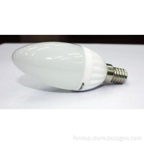 Candle Shaped LED Lights e14 180-220lm 2w CE RoHS C-Tick dimmable